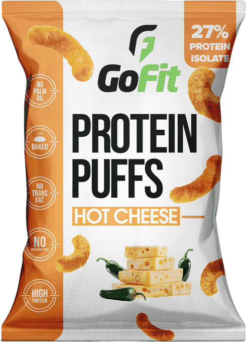 GoFit Protein Puffs Hot Cheese