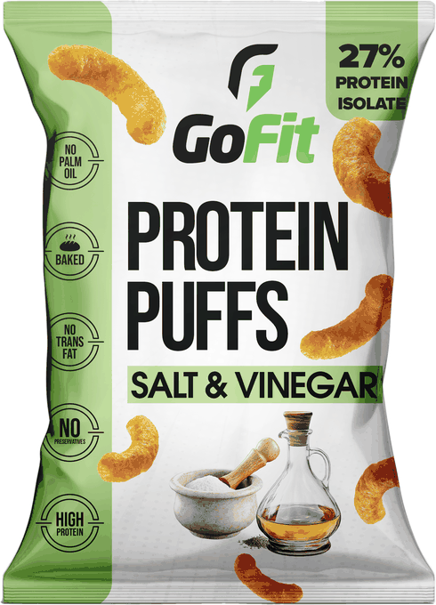 GoFit Protein Puffs Salt and Vinegar